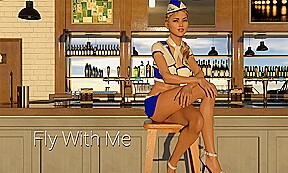 Fly With Me – CGI Porn Solo Babe – SkinRays – SexLikeReal