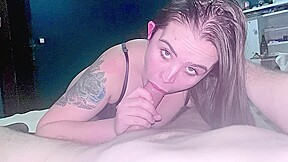 Young slut make blowjob