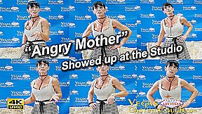 Angry – Step-Mom Shows Up At Studio